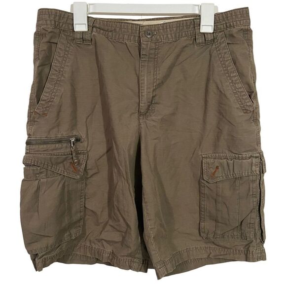 Columbia Tan Outdoor Cargo Shorts - Picture 1 of 3